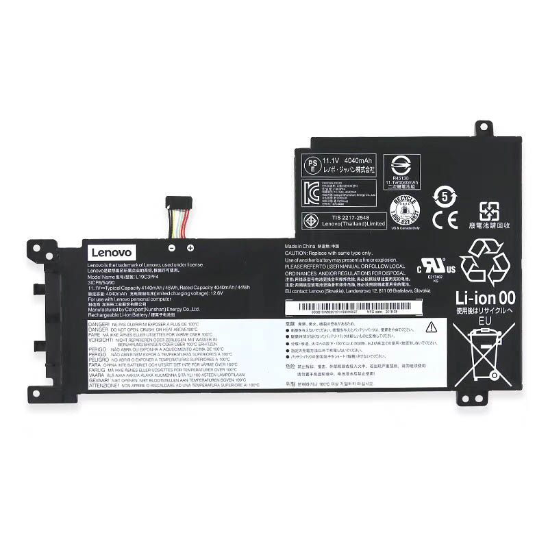 4140mAh 45Wh 3-Cell Lenovo IdeaPad 5-15IIL05 81YK003EGE Batteria