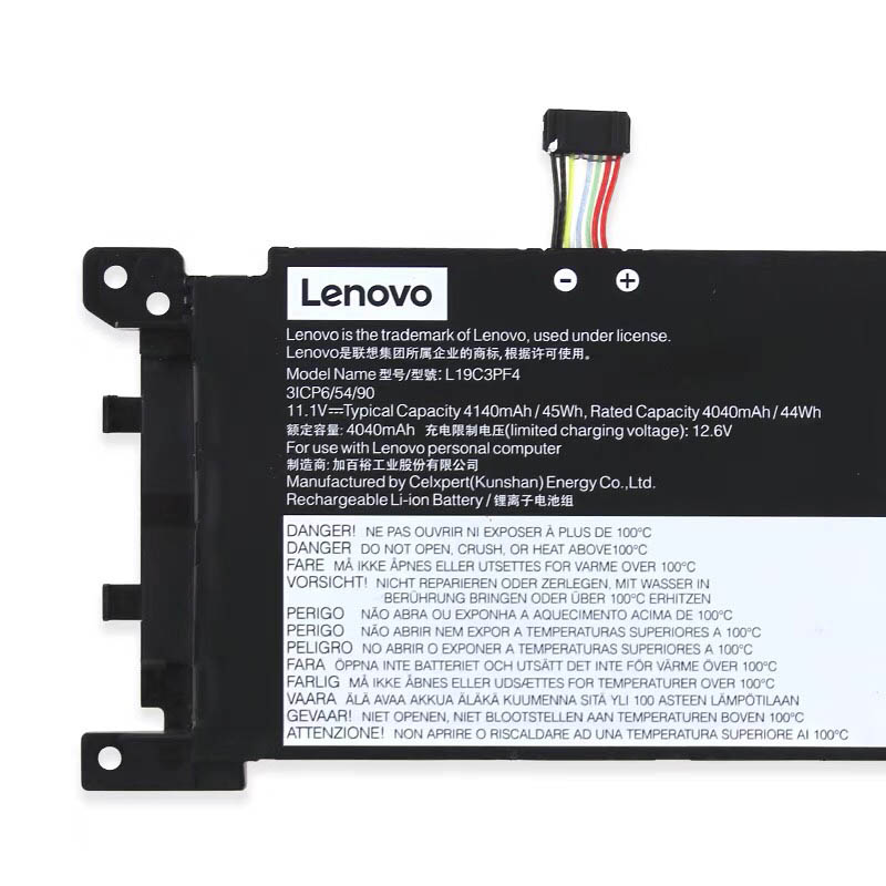 4140mAh 45Wh 3-Cell Lenovo IdeaPad 5-15IIL05 81YK003EGE Batteria