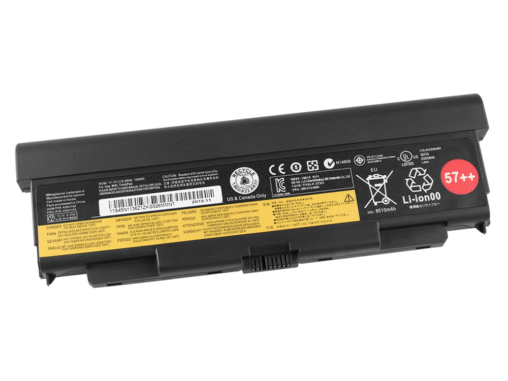 Lenovo 0C52864 45N1150 45N1151 Batteria 100Whr