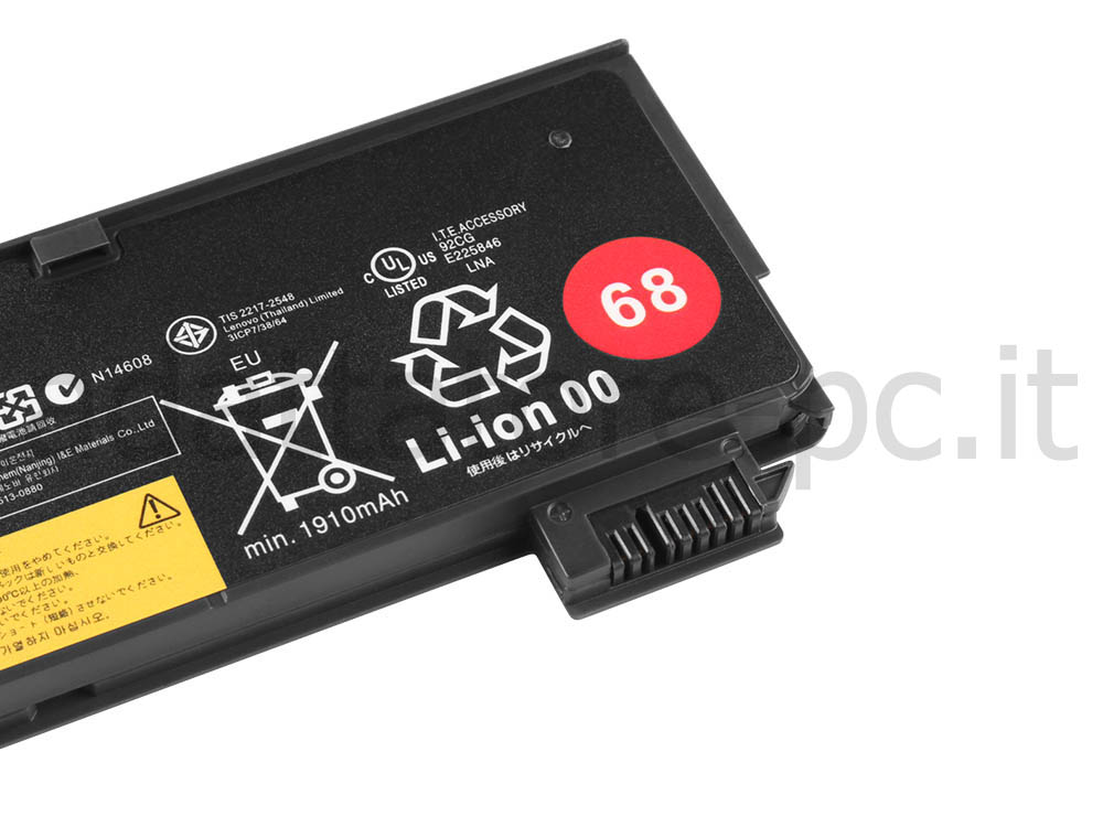 Batteria Lenovo 01AV460 24Whr 3-Cell