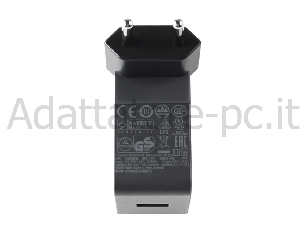 Originale Alimentatore Adattatore Microsoft Surface 3 1623 13W