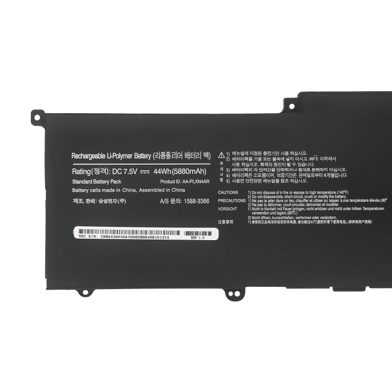 Originale Samsung ATIV Book 9 900X3G NP900X3G Batteria 5880mAh