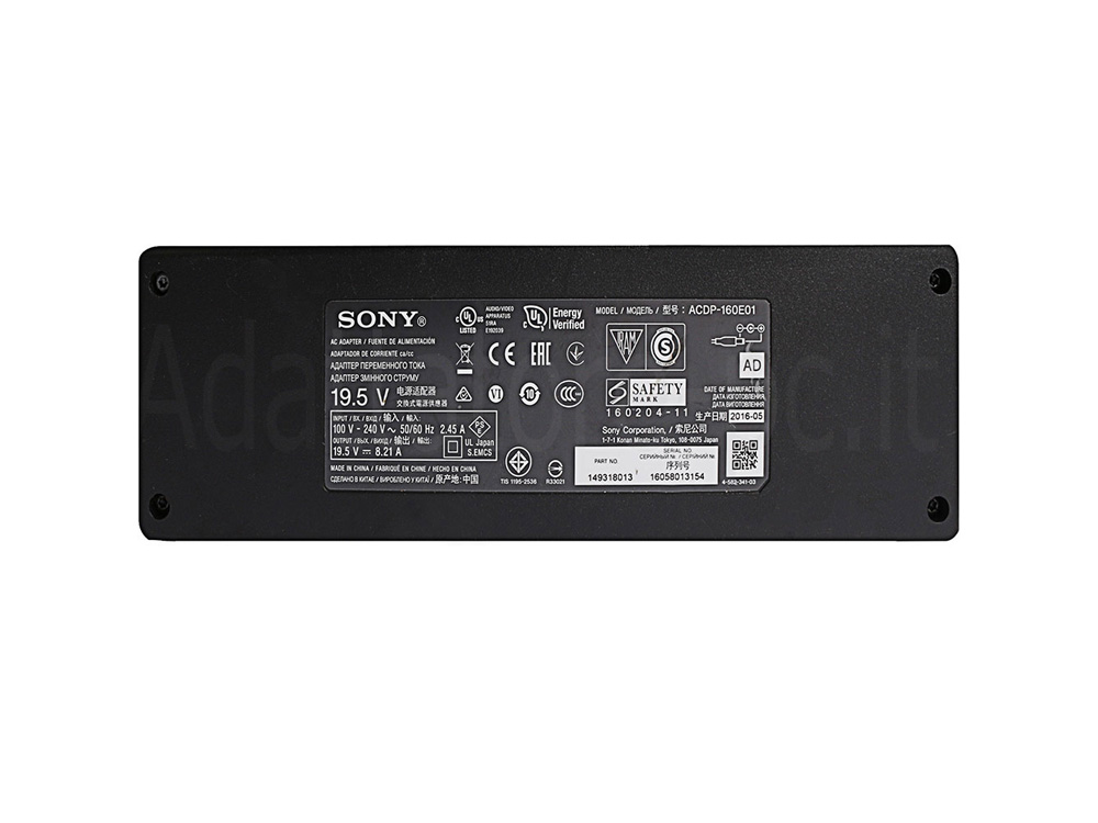 Originale 160W Sony 1-493-298-11 149318013 Alimentatore + Cavo