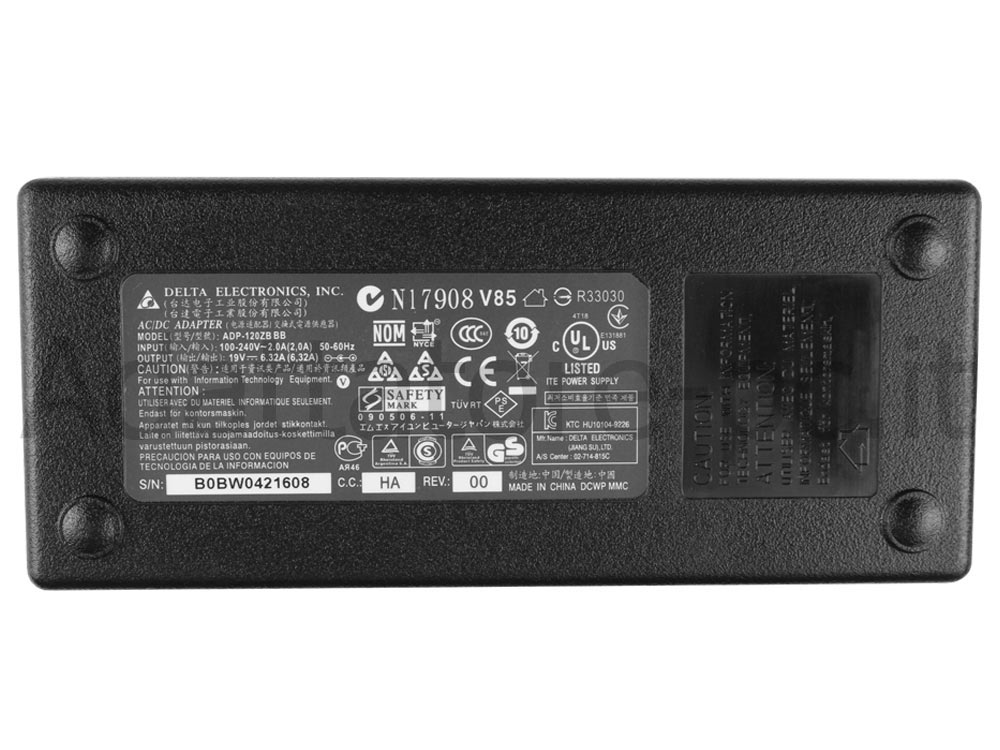 Alimentatore Adattatore Caricabatterie Toshiba Satellite Pro A210-EZ2203X 120W