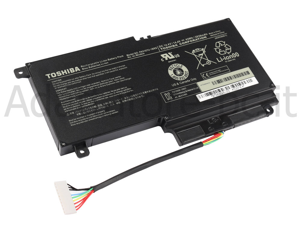 Batteria Toshiba Satellite L50 L55 L55D L55t 43Wh